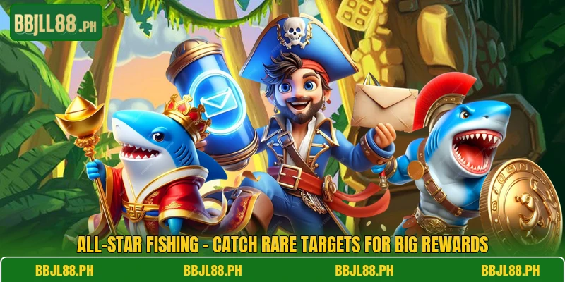 All-Star Fishing - Catch Rare Targets For Big Rewards