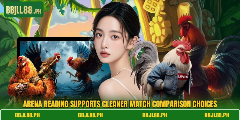 Arena reading supports cleaner match comparison choices