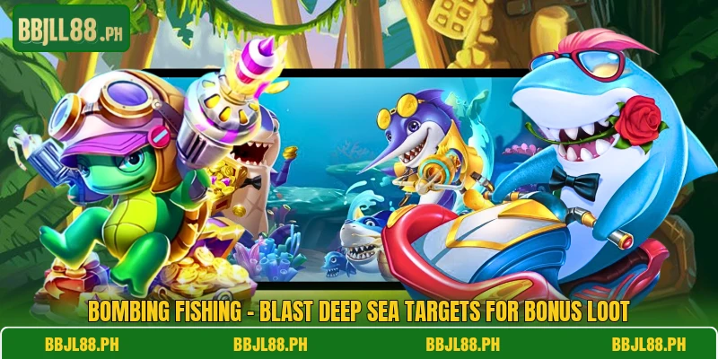 Bombing Fishing - Blast Deep Sea Targets For Bonus Loot