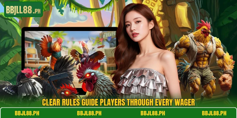 Clear rules guide players through every wager