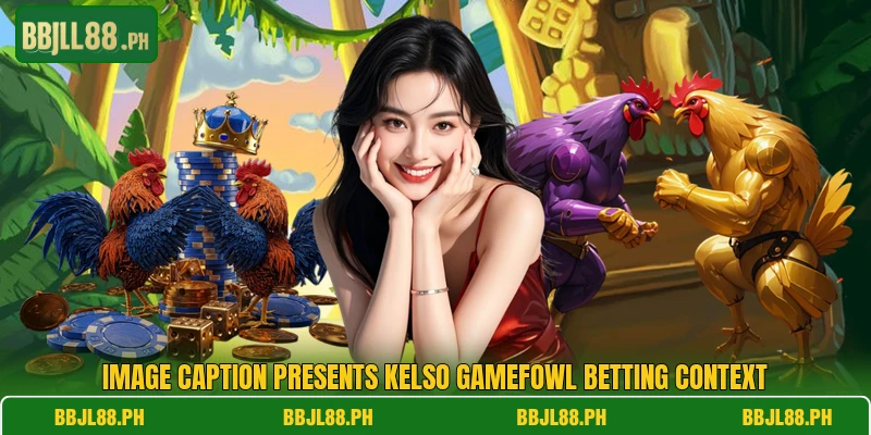 Image caption presents Kelso Gamefowl betting context