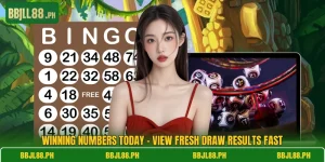 Winning Numbers Today - View Fresh Draw Results Fast